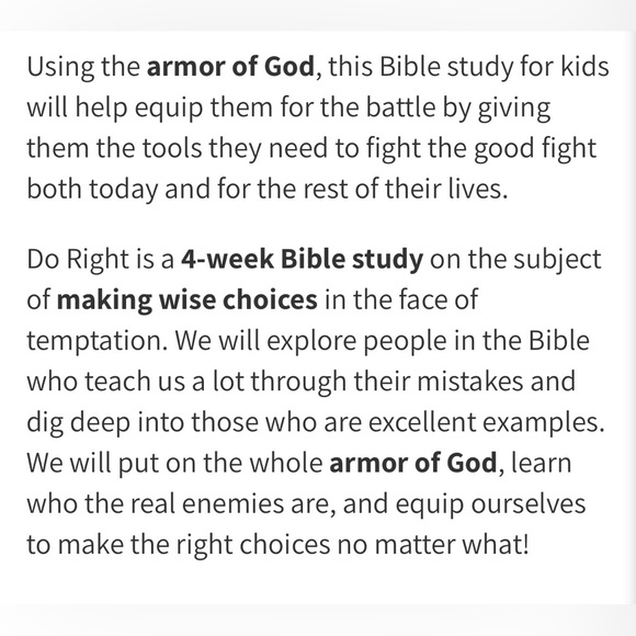 Not Consumed “Do Right” Bible Studies - Picture 2 of 2